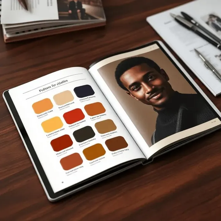 Preview: 12-color palette spread